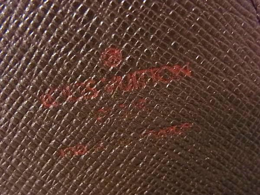 LOUIS VUITTON ルイヴィトン シガレットケース ダミエ エテュイ シガレット N63024 エベヌ PVC レザー メンズ