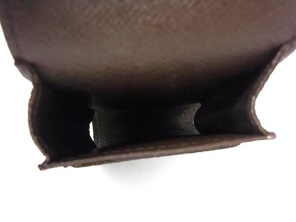 LOUIS VUITTON ルイヴィトン シガレットケース ダミエ エテュイ シガレット N63024 エベヌ PVC レザー メンズ