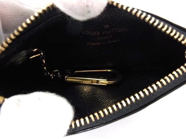 LOUIS VUITTON ルイヴィトン コインケース ポシェットクレ M63802 ブラック エピ ユニセックス ゴールド金具