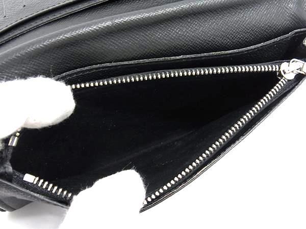 LOUIS VUITTON ルイヴィトン 財布 ダミエグラフィット ポルトフォイユ ブラザ N62665 ブラック系 PVC レザー メンズ 二つ折り長財布 シルバー金具