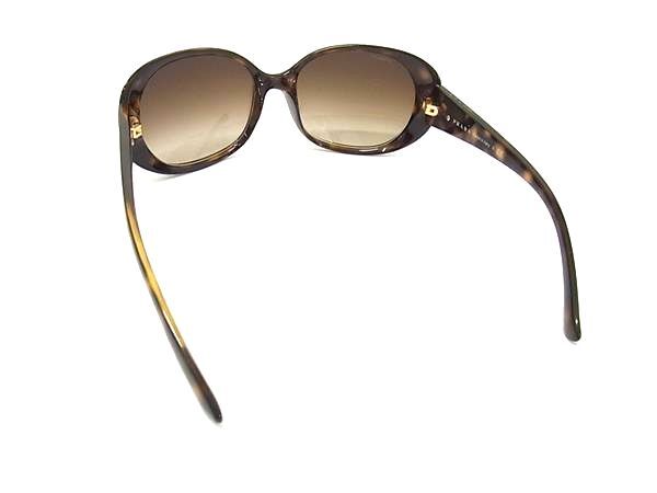 PRADA プラダ サングラス - SPR 26O ブラウン プラスチック ユニセックス べっ甲調 美品