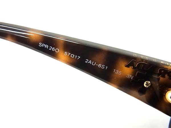 PRADA プラダ サングラス - SPR 26O ブラウン プラスチック ユニセックス べっ甲調 美品