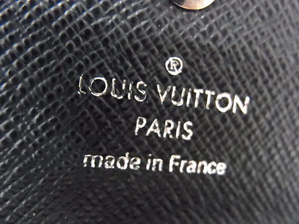 LOUIS VUITTON ルイヴィトン キーケース ミュルティクレ6 M63812 ブラック エピ ユニセックス シルバー金具