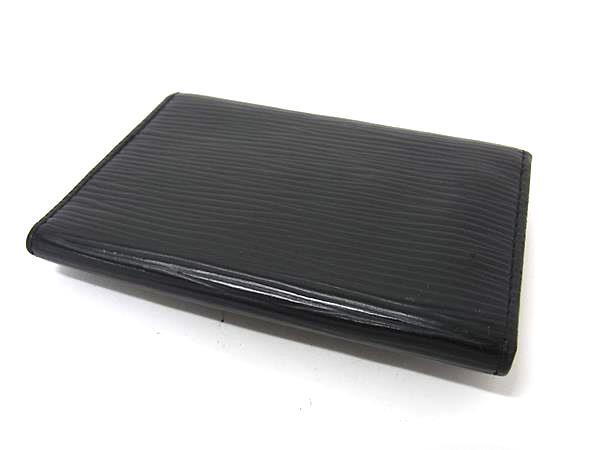 LOUIS VUITTON ルイヴィトン キーケース ミュルティクレ6 M63812 ブラック エピ ユニセックス シルバー金具