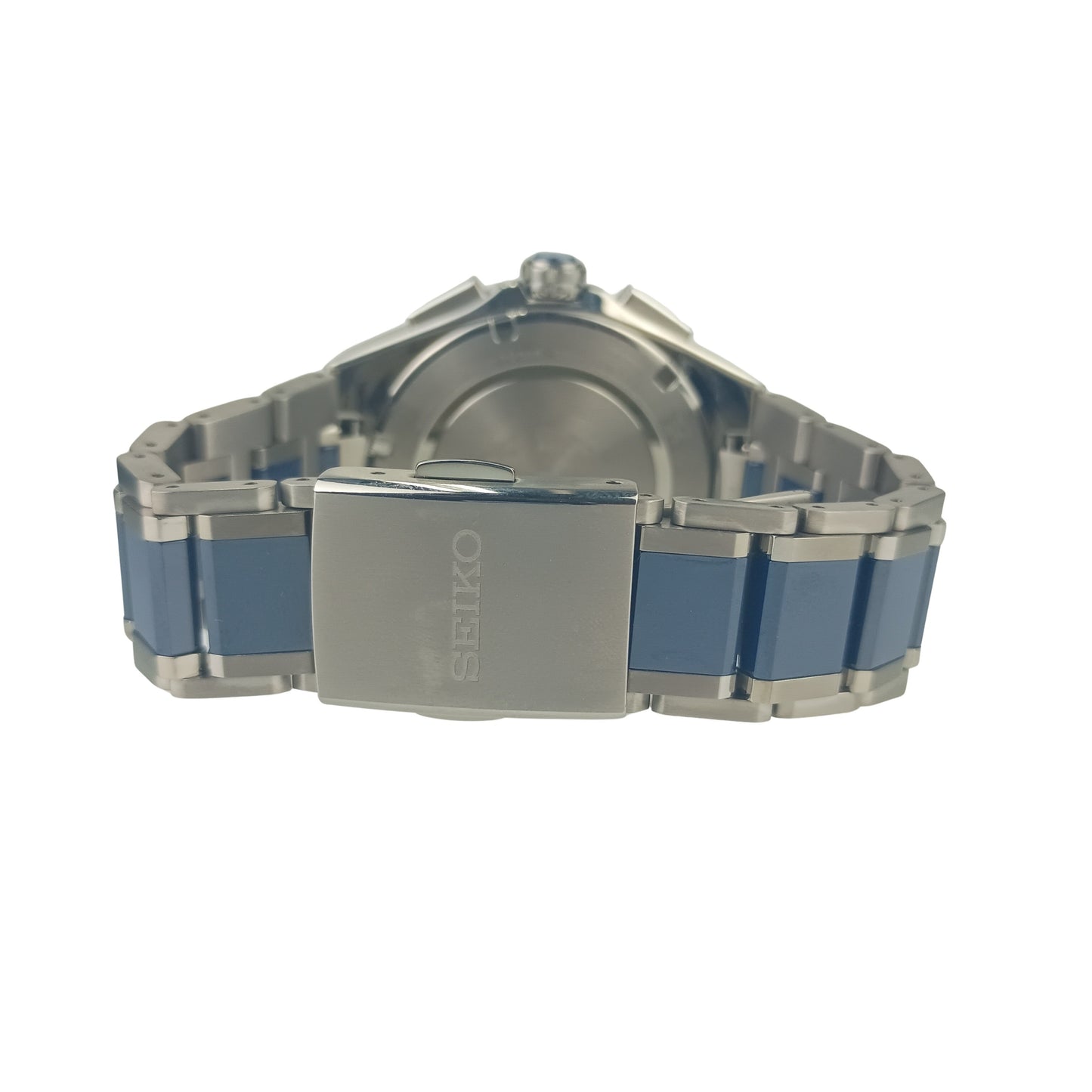 SEIKO セイコー 腕時計 アストロン ネクスター GPSソーラー デュアルタイム・クロノグラフ SBXC181 / 5X83-0AA0-1 シルバー ブルー文字盤 チタン セラミック メンズ アナログ 超美品