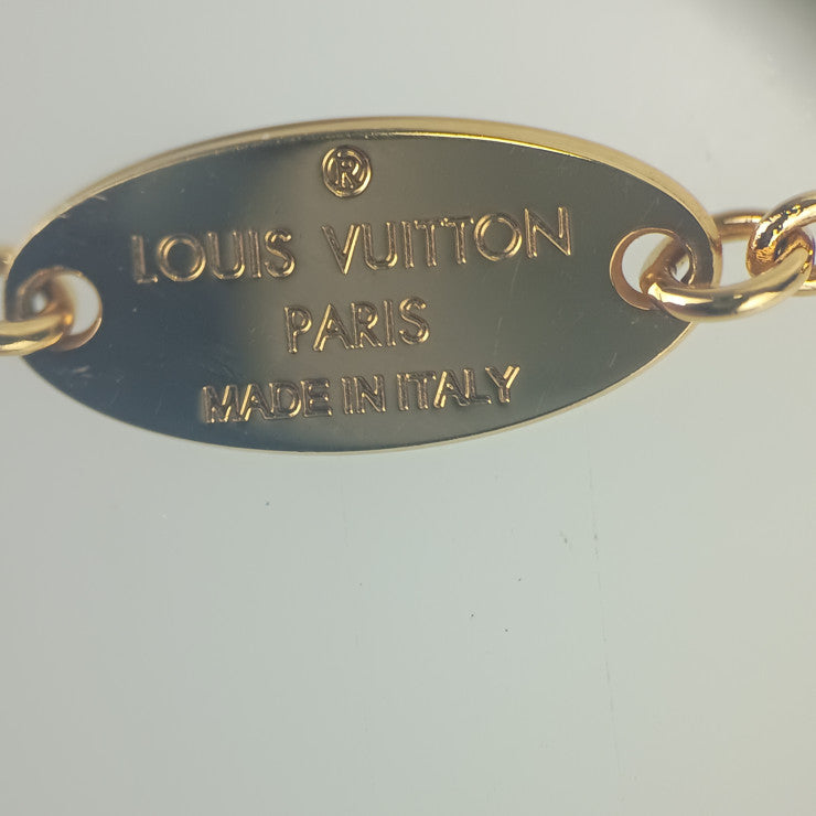 LOUIS VUITTON ルイヴィトン ネックレス コリエ・LV ツイッギー ポインテッド フラワー M00980 ゴールド メタル レディース