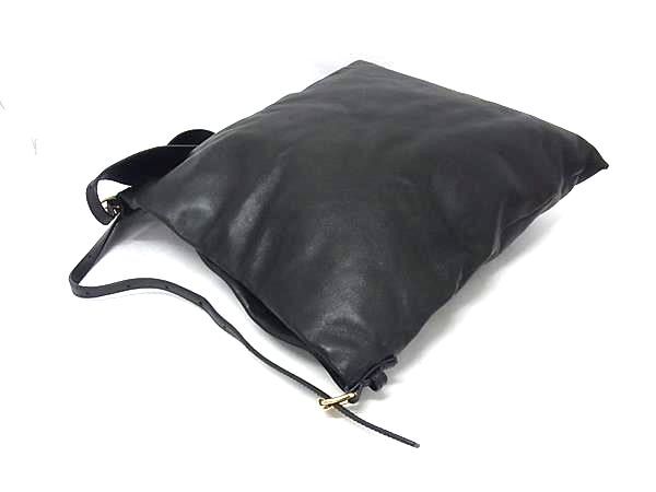 Sacai サカイ ショルダーバッグ ブラック レザー レディース 美品