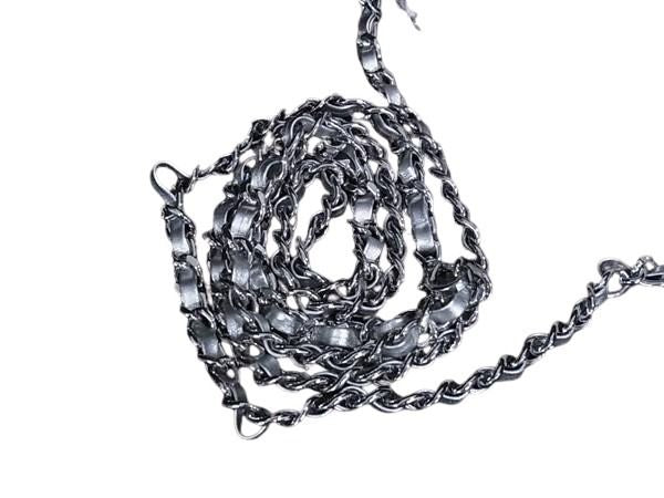 ANTEPRIMA アンテプリマ ショルダーバッグ ワイヤーバッグ ホワイト系 PVCワイヤー レディース チェーン シルバー金具 美品