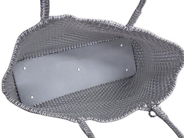 ANTEPRIMA アンテプリマ トートバッグ イントレッチオ ワイヤーバッグ ピンク シルバー PVCワイヤー レディース