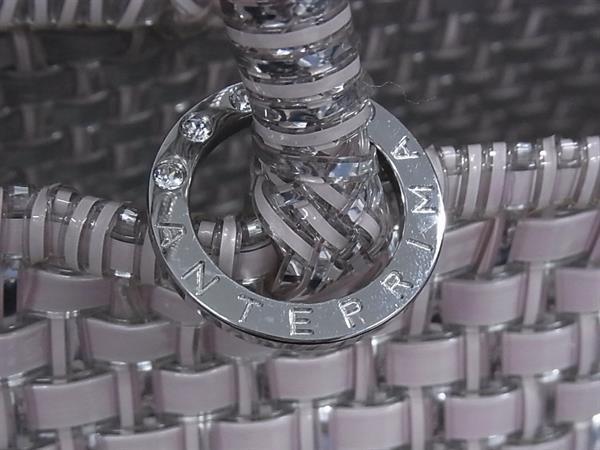 ANTEPRIMA アンテプリマ トートバッグ イントレッチオ ワイヤーバッグ ピンク シルバー PVCワイヤー レディース