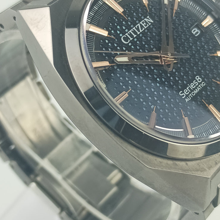 CITIZEN シチズン 腕時計 メカニカル 830 Series 8 0950S125766/NA101581Z グレー系 ステンレススチール メンズ アナログ 超美品