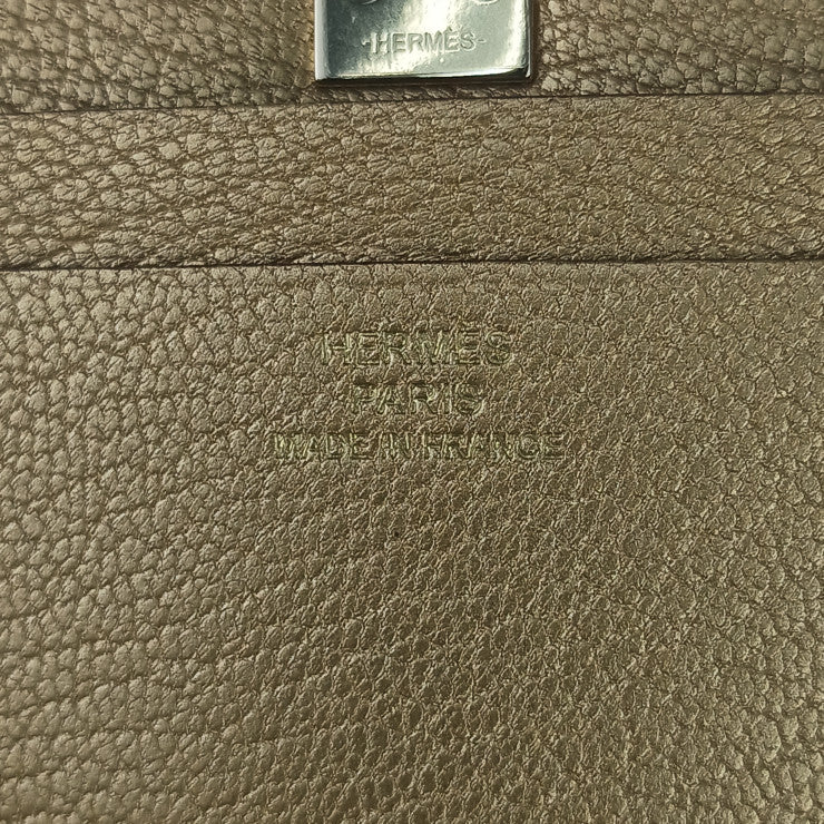 HERMES エルメス カードケース 名刺入れ MEDOR メドール 084864CP DORE ゴールド シャムキライト ユニセックス ゴールド金具 新古未使用展示品
