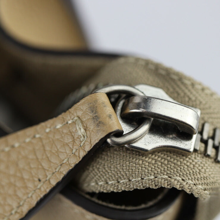 新古未使用展示品 CELINE セリーヌ ラゲージ マイクロ ショッパー ハンドバッグ 167793DRU カーフレザー ベージュ系 シルバー金具 トートバッグ