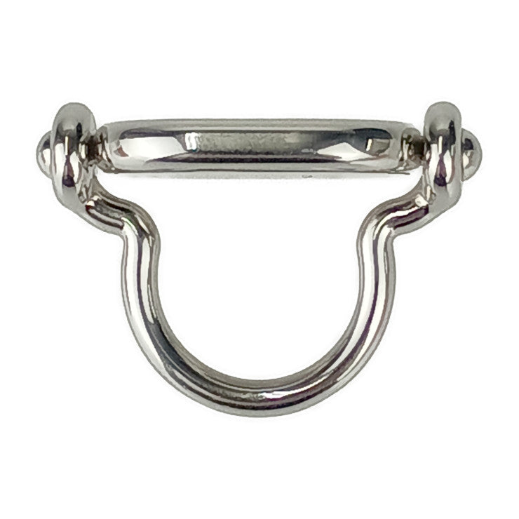 超美品 HERMES エルメス 指輪 リング オデッセイ - シルバー オレンジ メタル リザード レディース 約7号