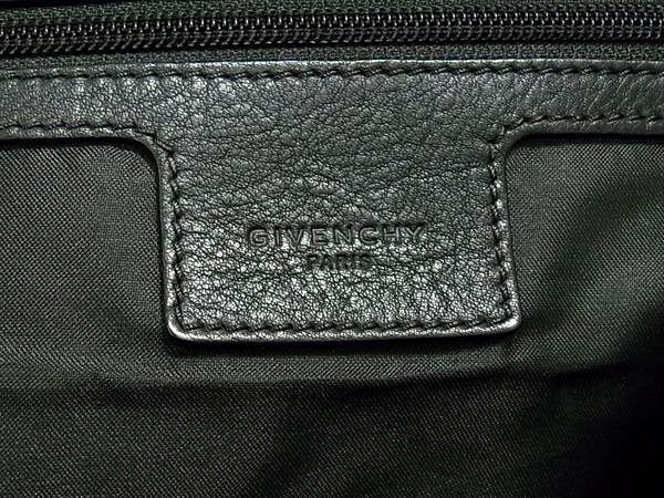 GIVENCHY ジバンシィ リュックサック アーバン バックパック BK500J ブラック ナイロン×レザー ユニセックス シルバー金具