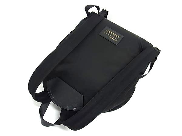 GIVENCHY ジバンシィ リュックサック アーバン バックパック BK500J ブラック ナイロン×レザー ユニセックス シルバー金具