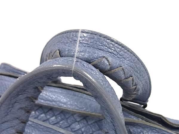 BOTTEGA VENETA ボッテガヴェネタ ハンドバッグ イントレチャート ビジネスバッグ - ブルー系 レザー メンズ 2WAY ショルダーバッグ