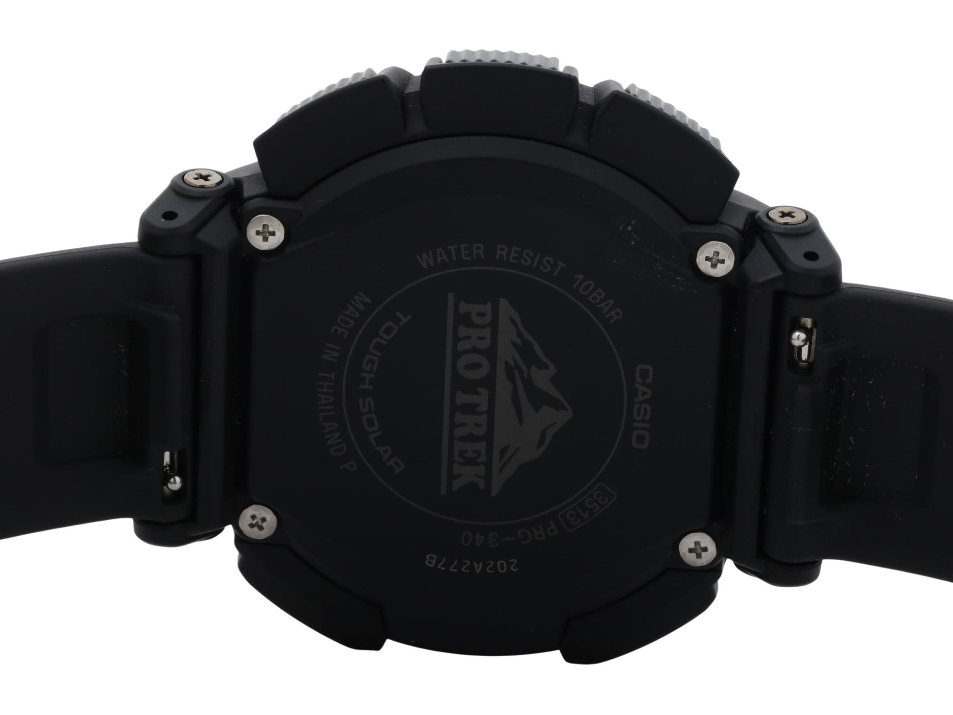 CASIO カシオ 腕時計 プロトレック Climber Line PRG3401JF ブラック 樹脂 メンズ デジタル 美品