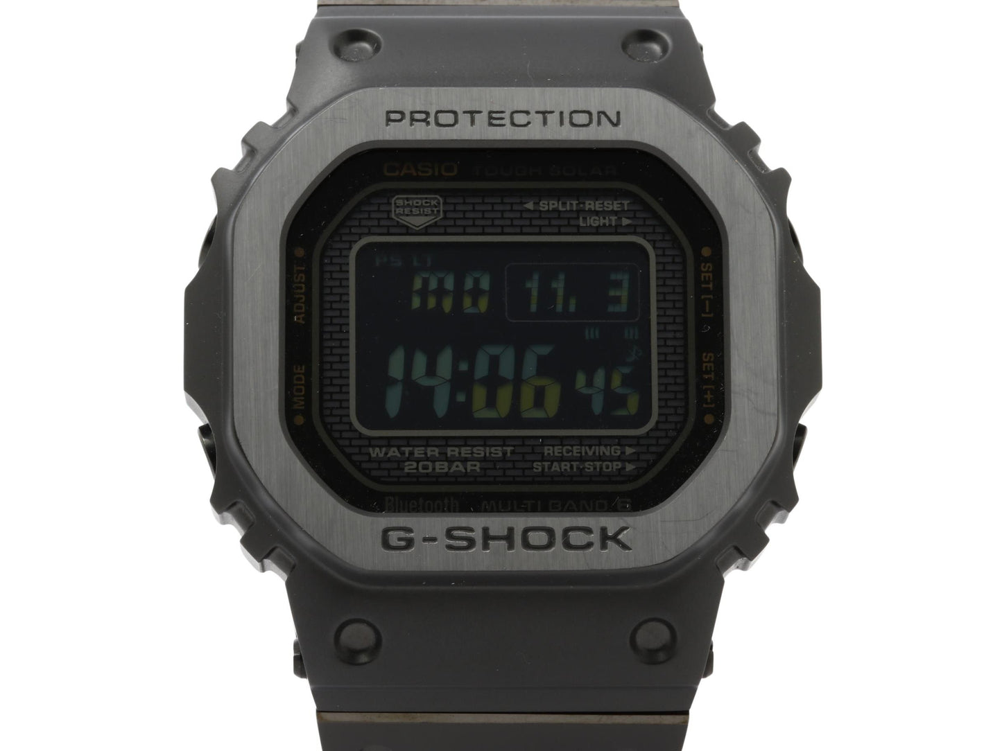 CASIO カシオ 腕時計 GSHOCK FULL METAL 5000 SERIES GMWB5000MB1JF ブラック SS メンズ マルチフィニッシュドブラック デジタル 美品