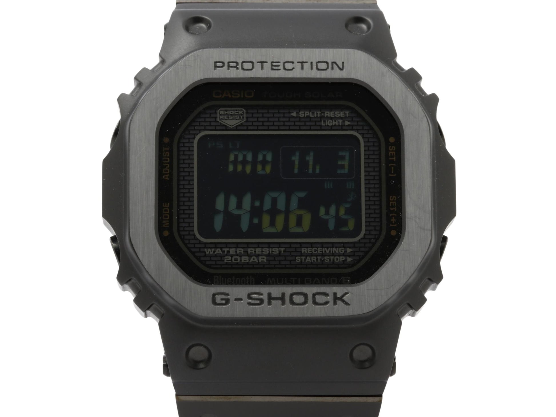CASIO カシオ 腕時計 GSHOCK FULL METAL 5000 SERIES GMWB5000MB1JF ブラック SS メンズ マルチフィニッシュドブラック デジタル 美品