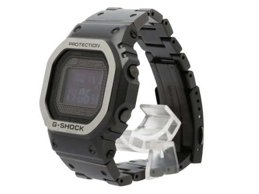CASIO カシオ 腕時計 GSHOCK FULL METAL 5000 SERIES GMWB5000MB1JF ブラック SS メンズ マルチフィニッシュドブラック デジタル 美品