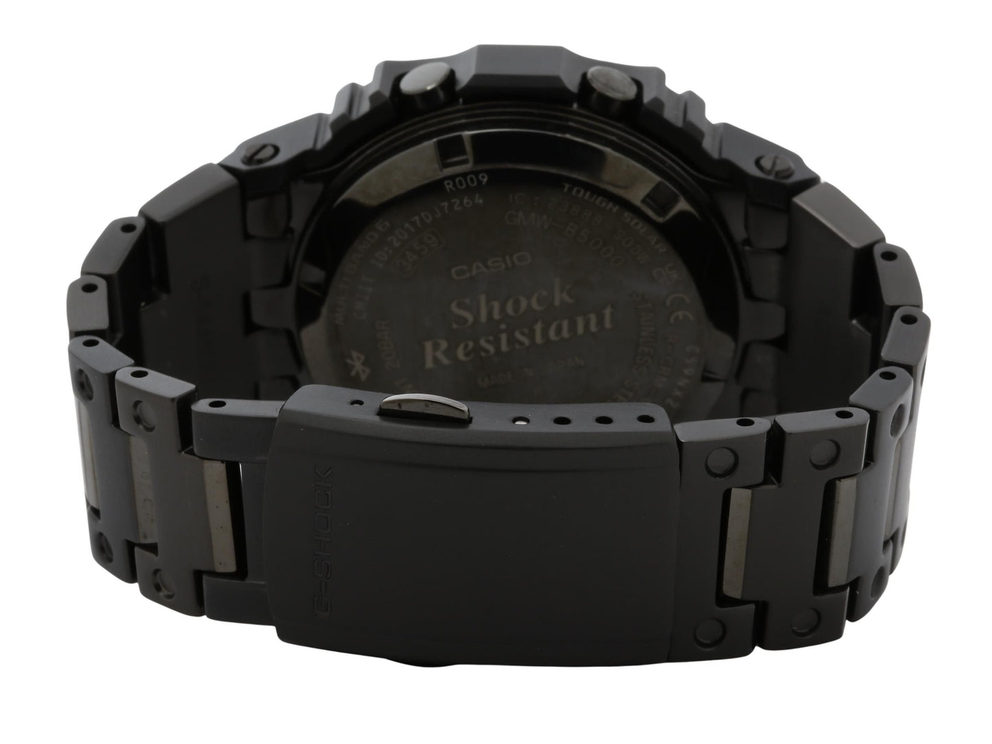 CASIO カシオ 腕時計 GSHOCK FULL METAL 5000 SERIES GMWB5000MB1JF ブラック SS メンズ マルチフィニッシュドブラック デジタル 美品