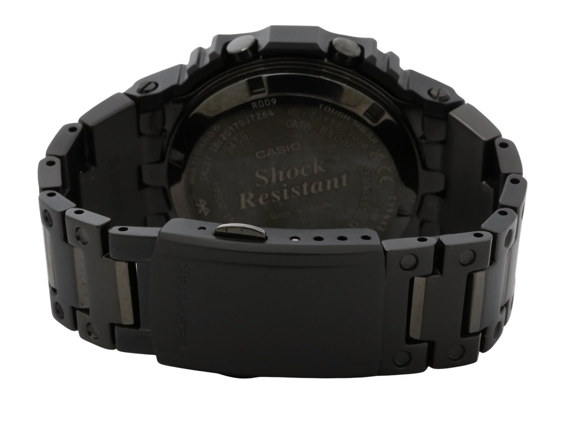 CASIO カシオ 腕時計 GSHOCK FULL METAL 5000 SERIES GMWB5000MB1JF ブラック SS メンズ マルチフィニッシュドブラック デジタル 美品