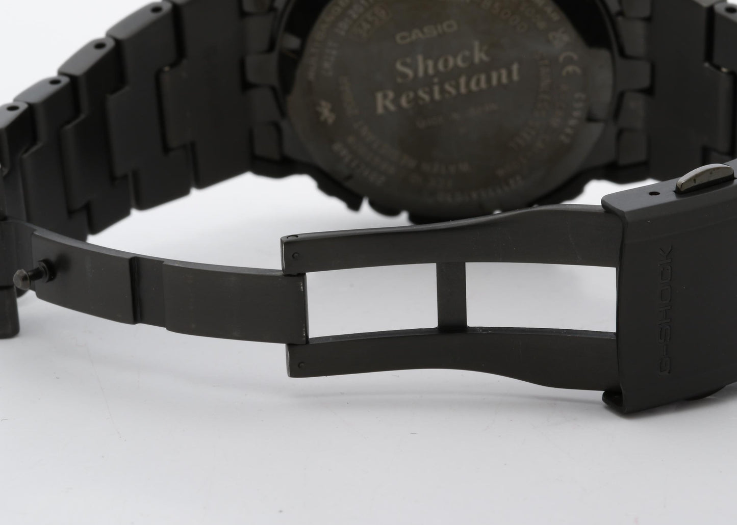 CASIO カシオ 腕時計 GSHOCK FULL METAL 5000 SERIES GMWB5000MB1JF ブラック SS メンズ マルチフィニッシュドブラック デジタル 美品