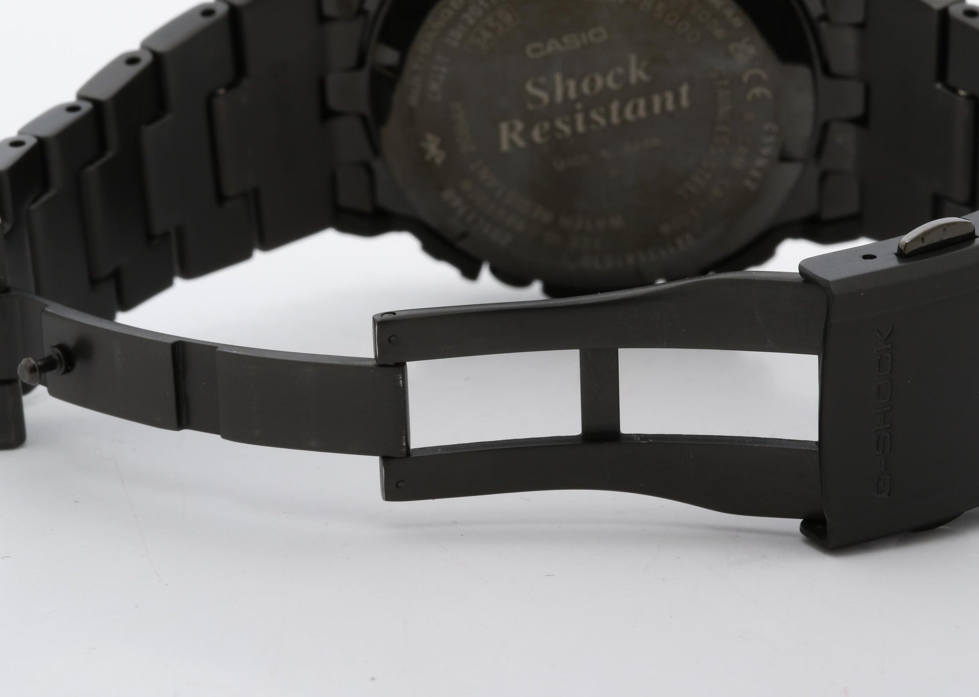 CASIO カシオ 腕時計 GSHOCK FULL METAL 5000 SERIES GMWB5000MB1JF ブラック SS メンズ マルチフィニッシュドブラック デジタル 美品