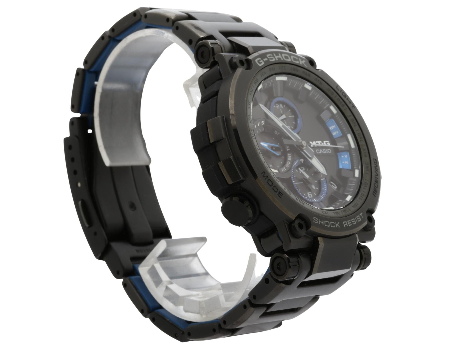 CASIO カシオ 腕時計 GSHOCK MTG MTGB1000 Series MTGB1000BD1AJF ブラック 樹脂／SS メンズ アナログ 超美品