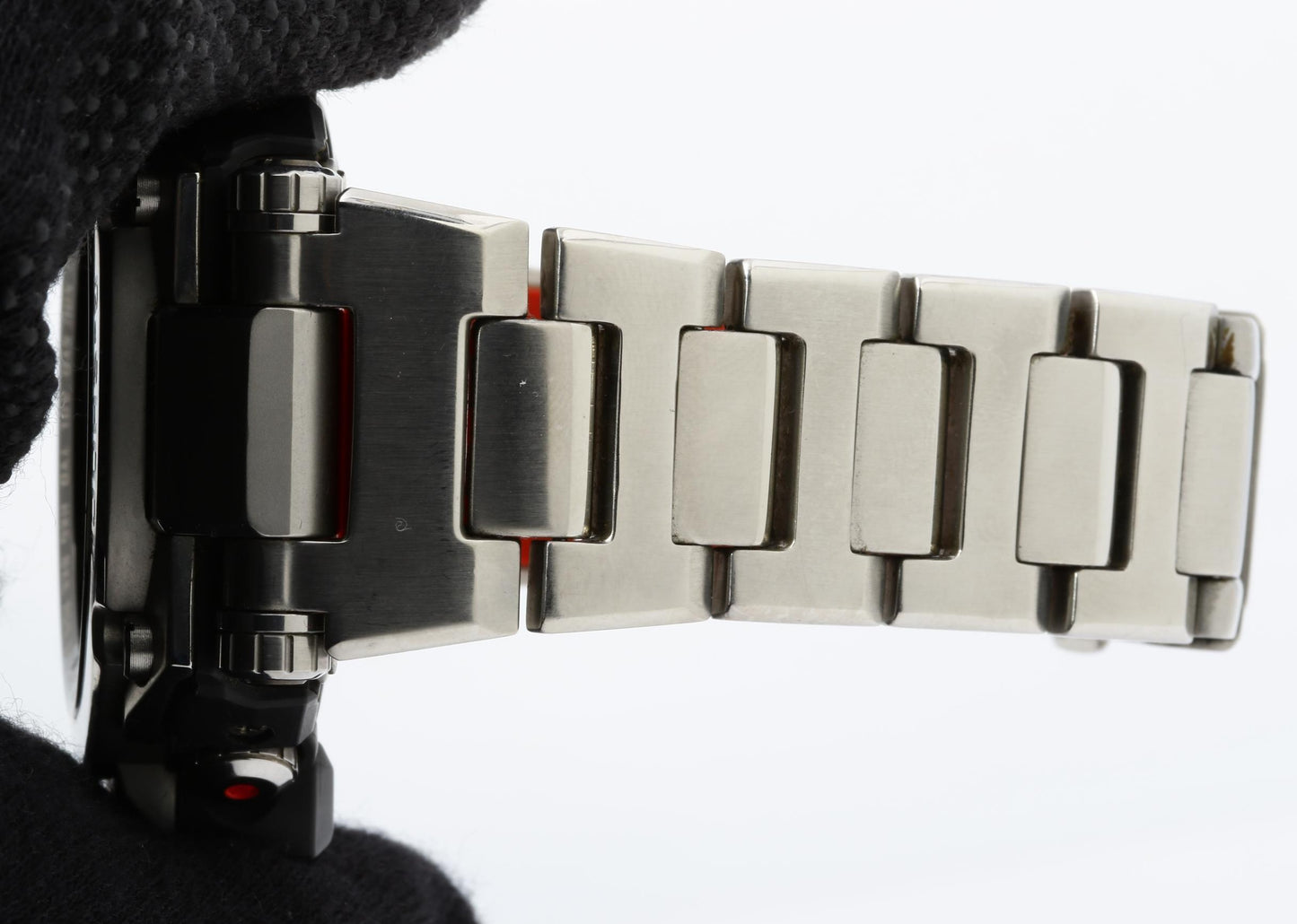 CASIO カシオ 腕時計 GSHOCK MTGS1000D1A4JF シルバー ブラック文字盤 レッド SS/樹脂 メンズ アナログ