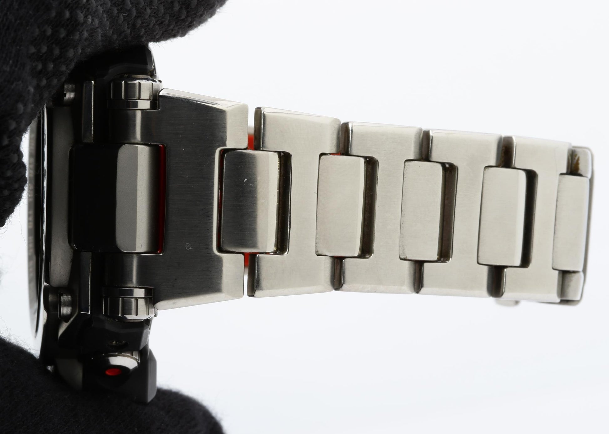 CASIO カシオ 腕時計 GSHOCK MTGS1000D1A4JF シルバー ブラック文字盤 レッド SS/樹脂 メンズ アナログ