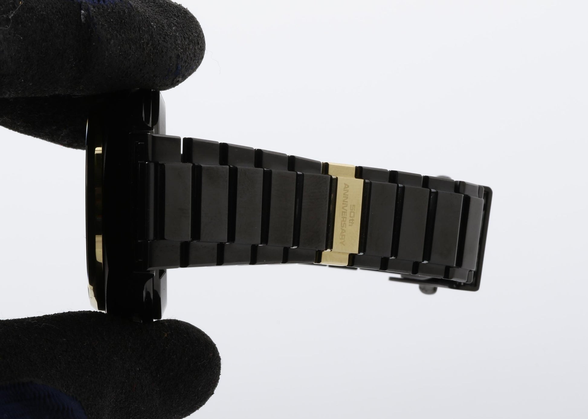 CASIO カシオ 腕時計 カシオトロン TRN50ZE1AJR ブラック ゴールド SS メンズ カシオウオッチ50周年記念モデル デジタル 超美品