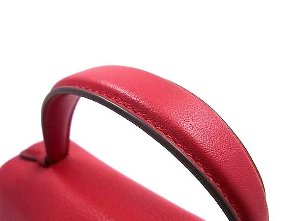 TORY BURCH トリーバーチ ハンドバッグ レッド レザー スエード レディース 2WAY 新古未使用展示品