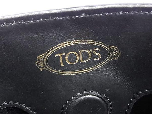 TODS トッズ ハンドバッグ Dキューブ ブラック レザー レディース 2WAY