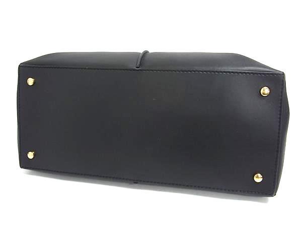 TODS トッズ ハンドバッグ Dキューブ ブラック レザー レディース 2WAY