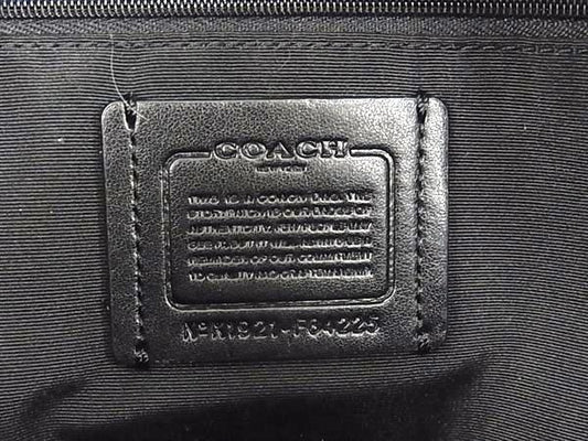 COACH コーチ リュックサック ホースアンドキャリッジ F84225 ブラック系 PVC レザー ユニセックス 美品