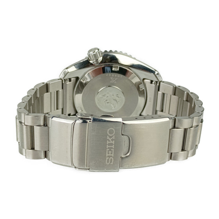 超美品 SEIKO セイコー 腕時計 PROSPEX プロスペックス ダイバースキューバGMT 6R54-00D0 / SBEJ011 シルバー ブラック ステンレス メンズ 自動巻き