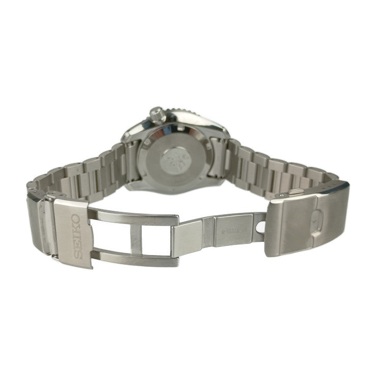 超美品 SEIKO セイコー 腕時計 PROSPEX プロスペックス ダイバースキューバGMT 6R54-00D0 / SBEJ011 シルバー ブラック ステンレス メンズ 自動巻き
