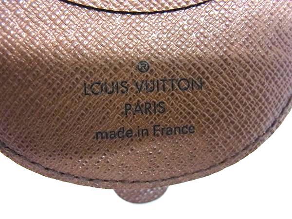 LOUIS VUITTON ルイヴィトン コインケース モノグラム ポルトモネ キュベット M61960 ブラウン PVC レザー ユニセックス 超美品