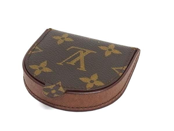 LOUIS VUITTON ルイヴィトン コインケース モノグラム ポルトモネ キュベット M61960 ブラウン PVC レザー ユニセックス 超美品