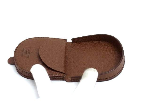 LOUIS VUITTON ルイヴィトン コインケース モノグラム ポルトモネ キュベット M61960 ブラウン PVC レザー ユニセックス 超美品