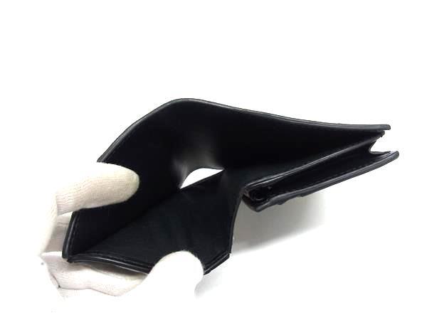 Salvatore Ferragamo フェラガモ 財布 ガンチーニ 220260 ブルー ブラック レザー ユニセックス 二つ折り 財布