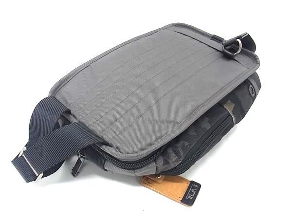 TUMI トゥミ ボディバッグ アルファ ブラヴォ モントレー スリング クロスボディ 222318GC2 グレー マルチカラー ナイロン レザー メンズ 迷彩 カモフラージュ 美品