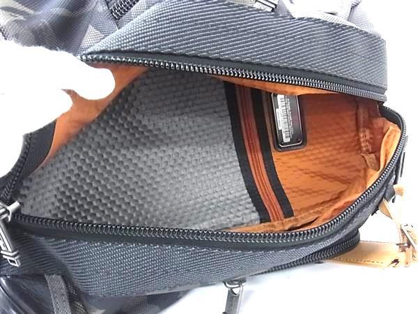 TUMI トゥミ ボディバッグ アルファ ブラヴォ モントレー スリング クロスボディ 222318GC2 グレー マルチカラー ナイロン レザー メンズ 迷彩 カモフラージュ 美品