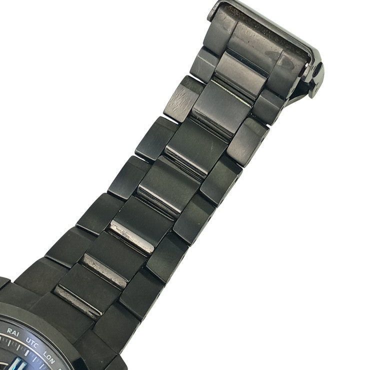CASIO カシオ 腕時計 オシアナス OCWT2500B1AJF ブラック文字盤 ブラック チタン メンズ アナログ 美品