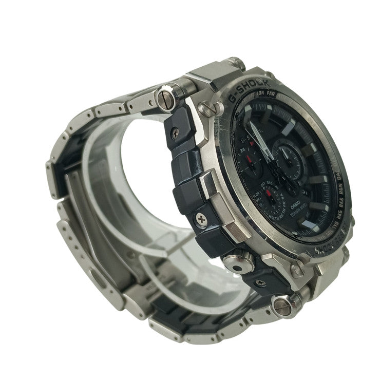 CASIO カシオ 腕時計 GSHOCK MTGS1000D1AJF ブラック文字盤 シルバー 樹脂／SS メンズ アナログ