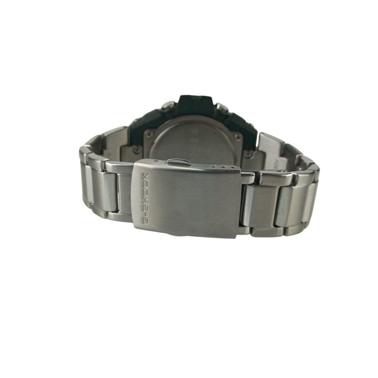 CASIO カシオ 腕時計 GSHOCK GSTEEL GSTB500 Series GSTB500AD3AJF カーキ文字盤 シルバー 樹脂／SS メンズ アナデジ 美品