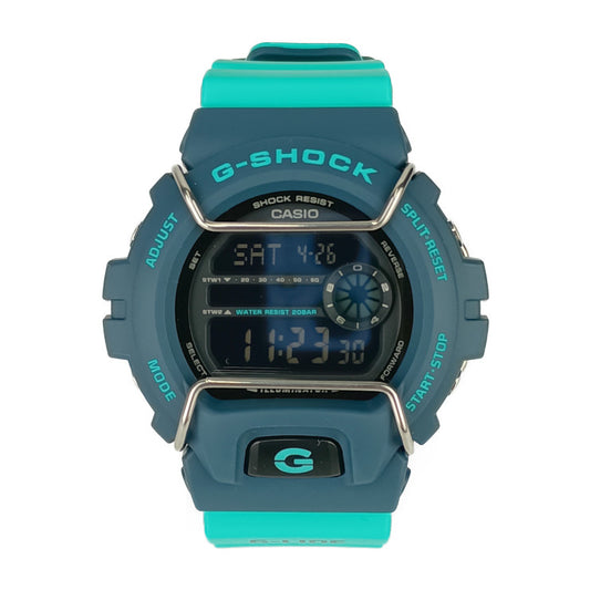 新品未使用展示品 CASIO カシオ 腕時計 G-SHOCK Gショック G-LIDE GLS-6900-2ADR (GLS-6900-2JF) グリーン系 ブラック文字盤 樹脂 ステンレス メンズ デジタル クオーツ