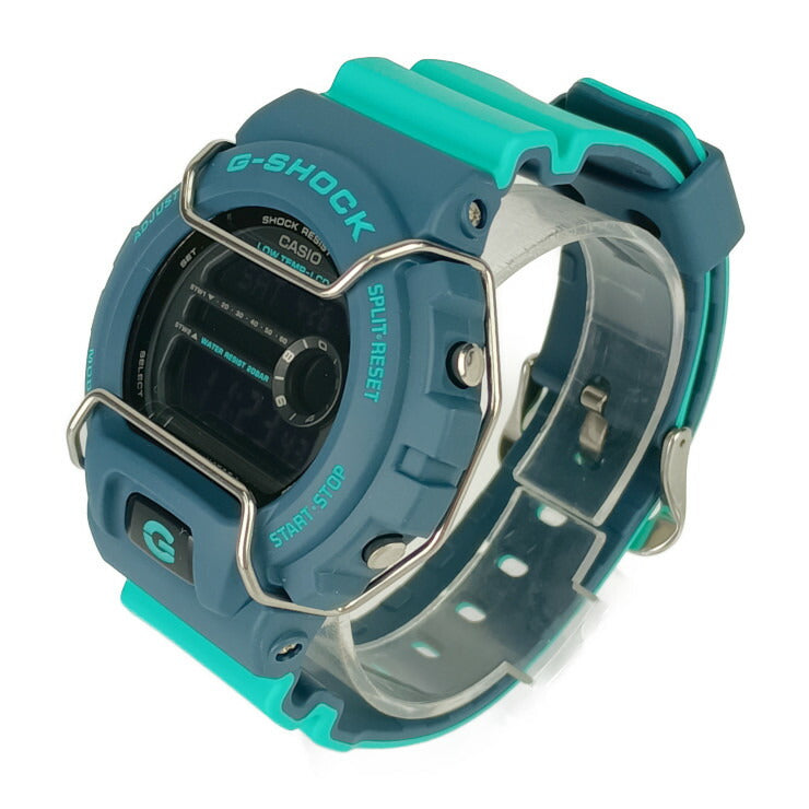 新品未使用展示品 CASIO カシオ 腕時計 G-SHOCK Gショック G-LIDE GLS-6900-2ADR (GLS-6900-2JF) グリーン系 ブラック文字盤 樹脂 ステンレス メンズ デジタル クオーツ